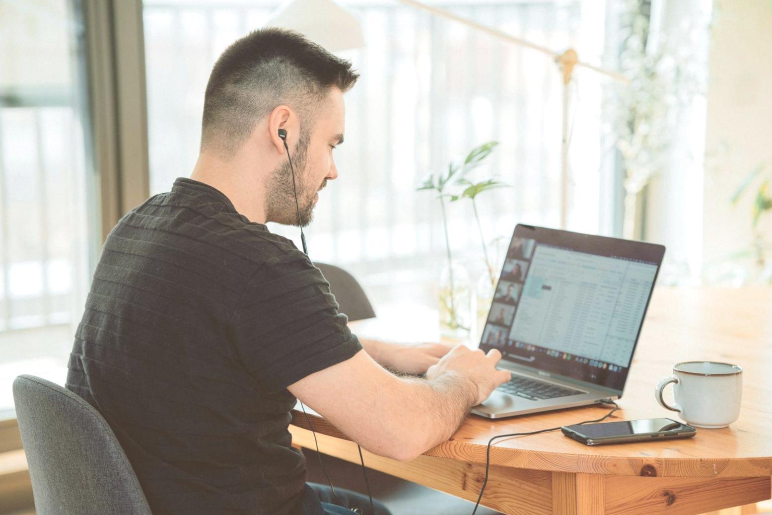 Person practicing mindfulness and self-discipline techniques